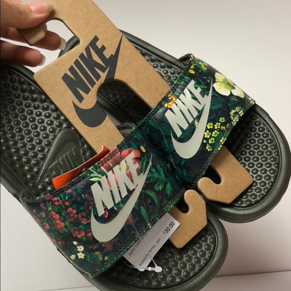 Women’s Benassi JDI Print Slide Sandals - Picture 3 of 3